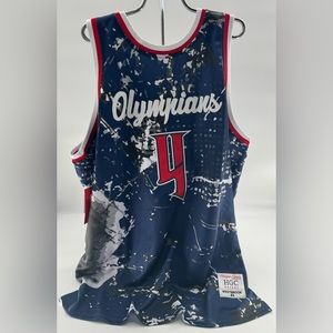 Headgear Classics Russell Westbrook Jersey Size 6XL Olympians NEW NBA Sports